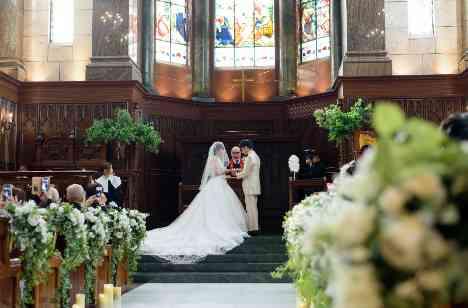 ふたりのこだわりを詰め込んだ結婚式♪の挙式画像