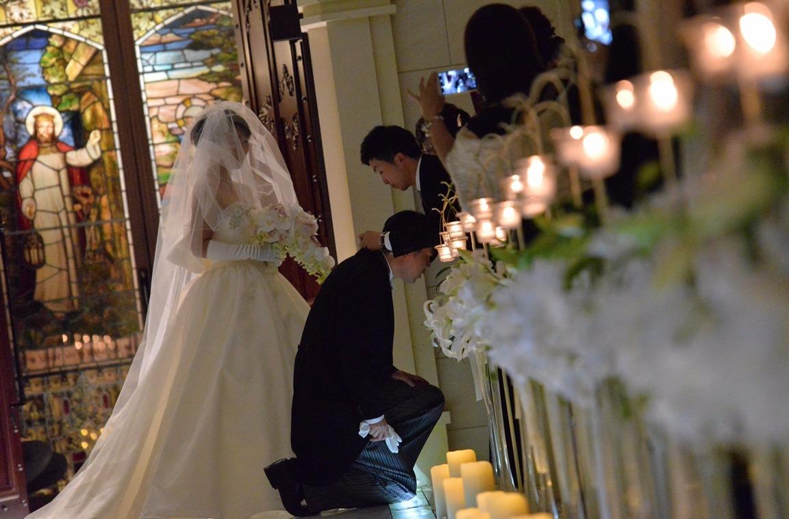 竜宮城weddingの挙式画像