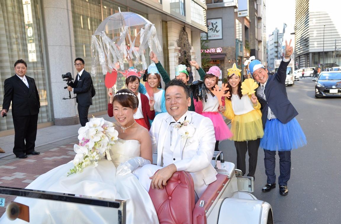 竜宮城weddingの披露宴画像