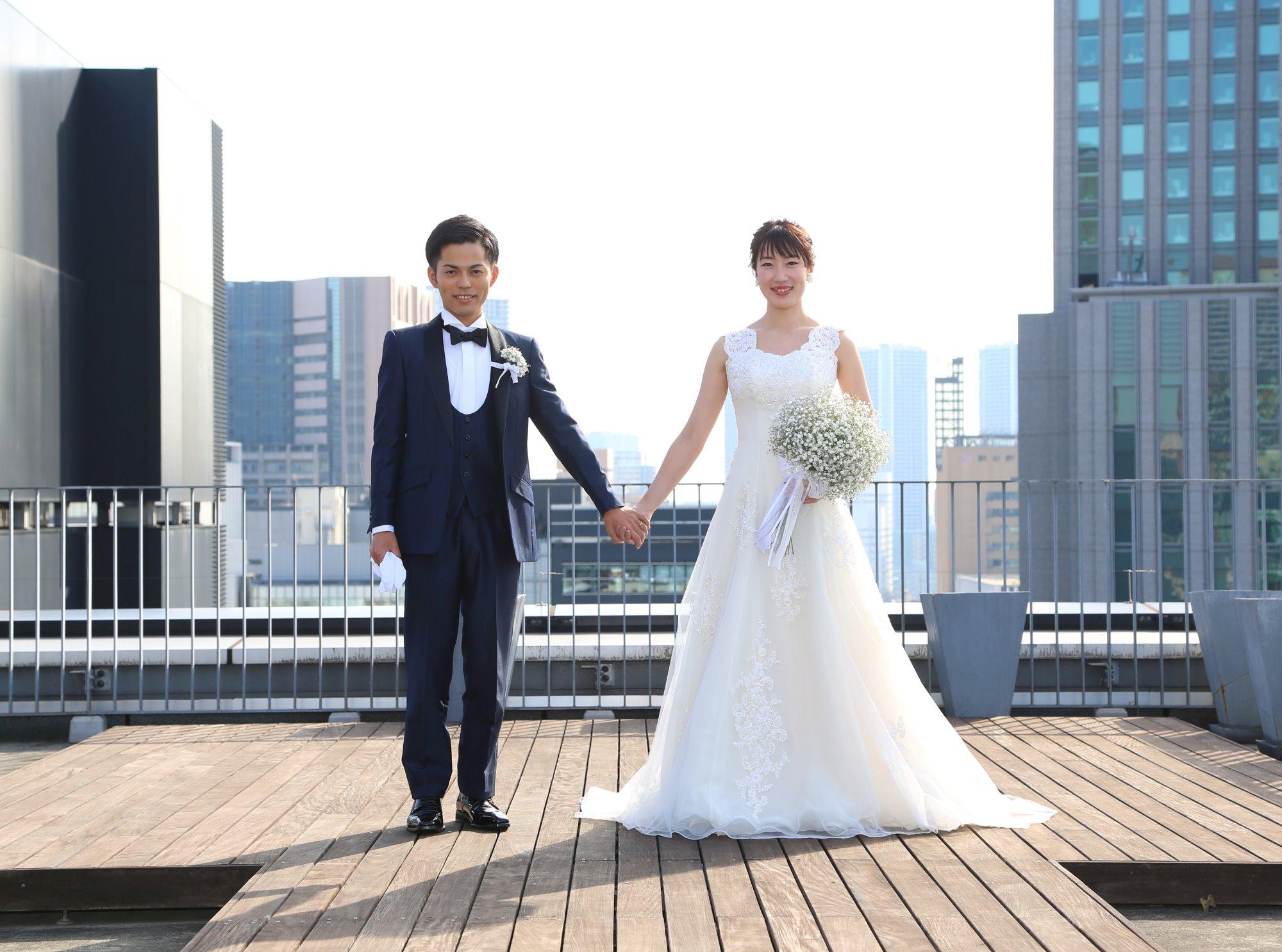 お洒落なナチュラルフォトWedding❤”の挙式実例画像