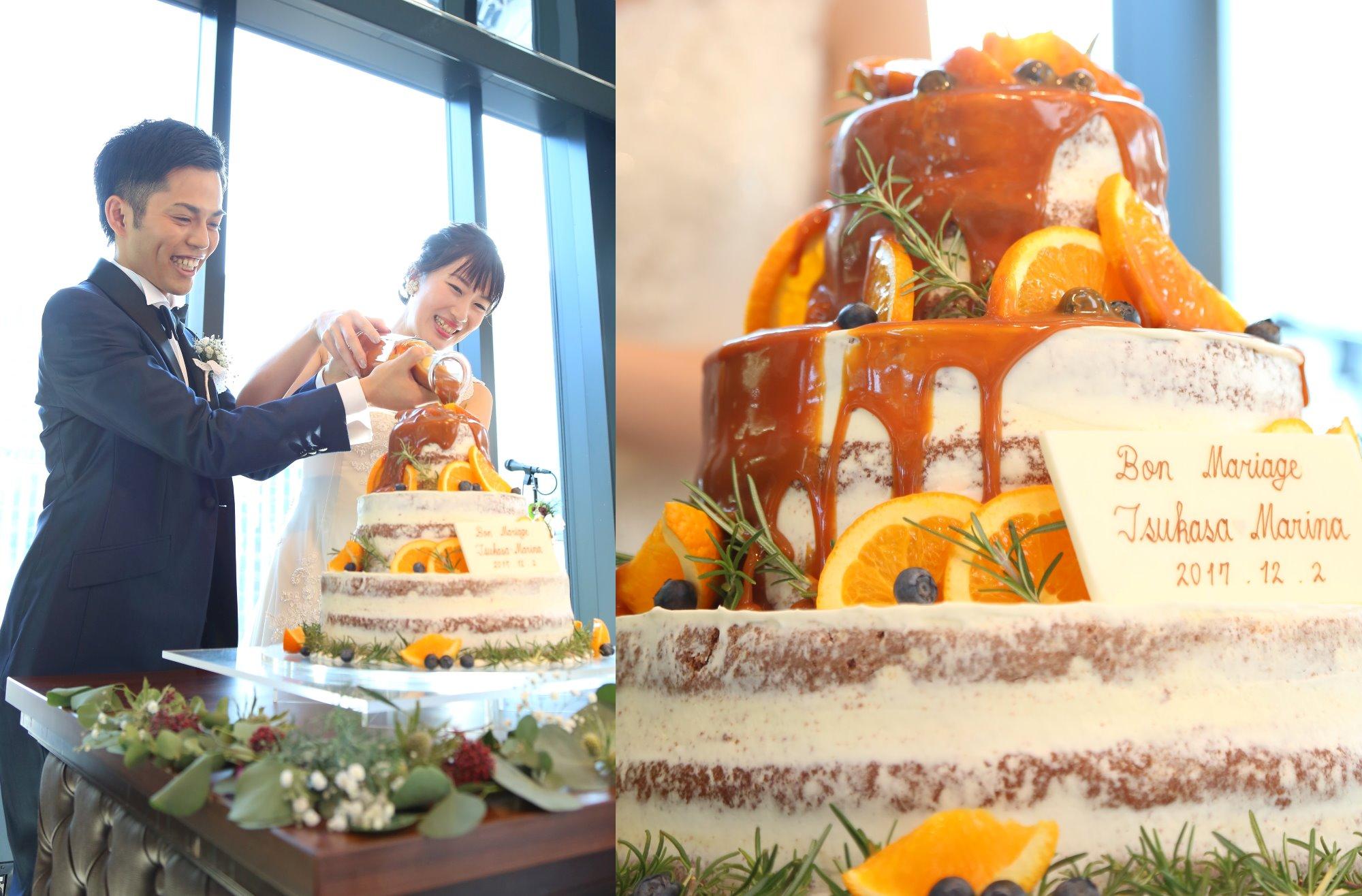お洒落なナチュラルフォトWedding❤”の披露宴画像