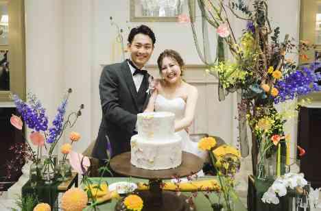 大好きな皆様とHAPPYを沢山集めた特別な1日♡の披露宴画像