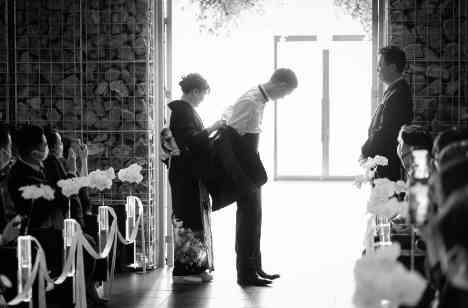 Our family weddingの挙式画像