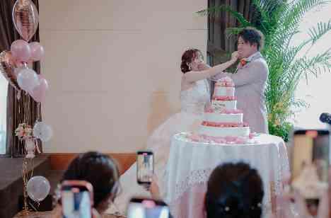 かわいいがたくさん！ピンクに包まれた結婚式の披露宴画像