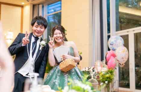 笑顔あふれる大好きに囲まれた結婚式！の演出画像