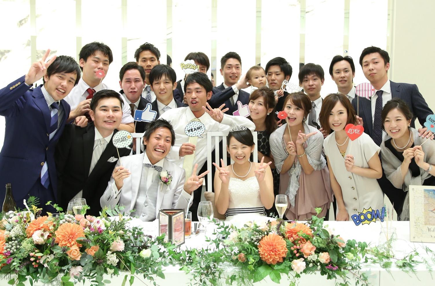 おふたり色の Happy Wedding♡の披露宴画像