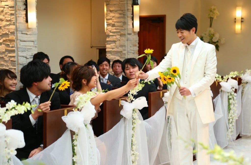 「やりたい！」を叶える大切なゲストと作る結婚式☆の挙式画像