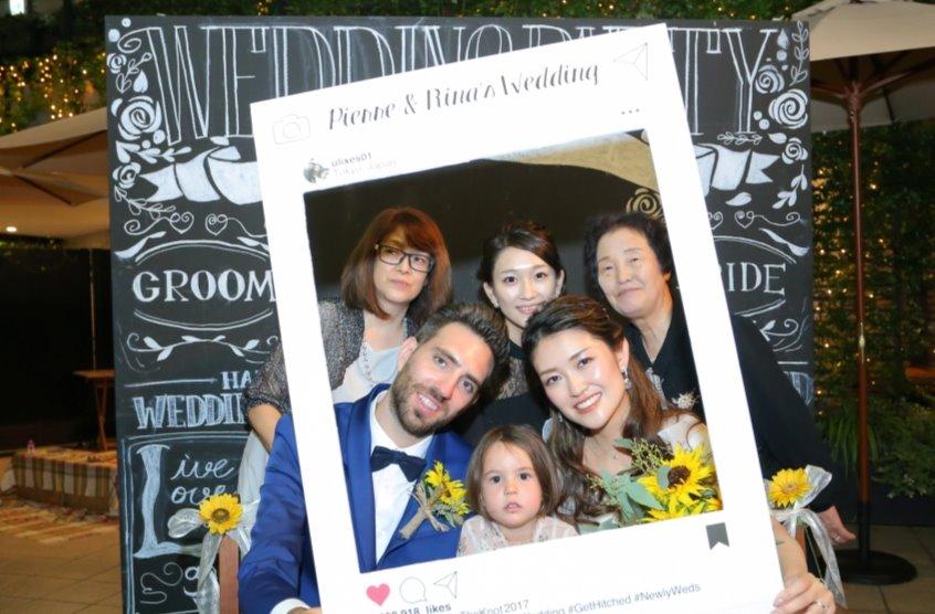 まるで海外？！お洒落なアットホームwedding！の演出画像