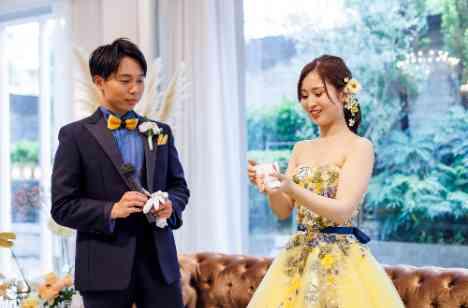 おふたりらしさで彩る”MemoryWedding”の演出画像