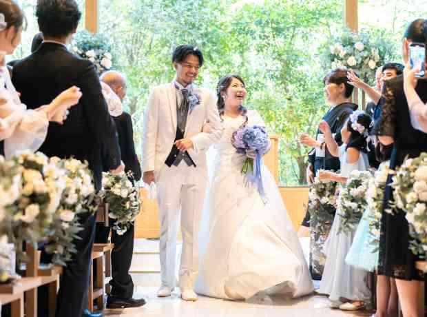 大好きで大切なみなさまと一緒に過ごす１日♡の挙式実例画像