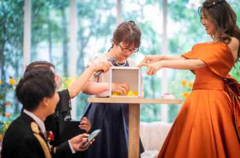 ~五感で楽しむ!~ WEDDING　の披露宴画像