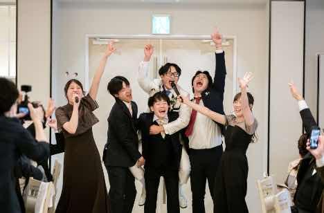 ゆとりの時間で大切な人を大切にするスマイルDAYの披露宴画像