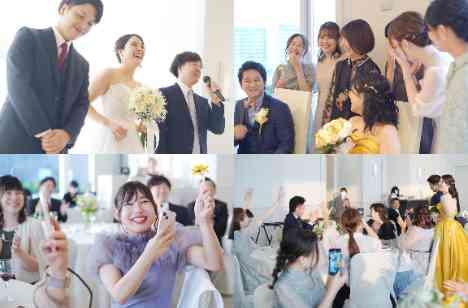 大好きを詰め込んだバイクWeddingの披露宴画像