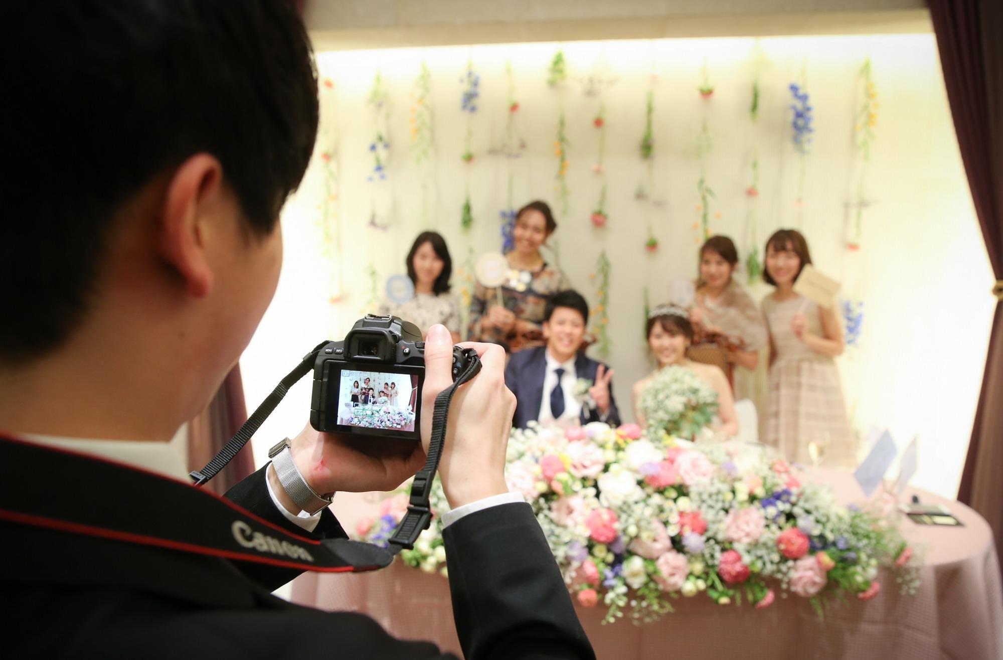 春を先取り！細部までふんわり優しいWEDDINGの演出画像