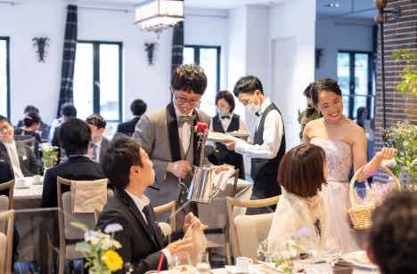 世界で一番かっこよくて可愛いパパとママの結婚式の演出画像