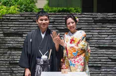 日頃の感謝の気持ちを伝える節目の1日の挙式画像