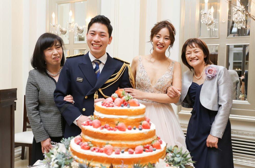 winter weddingの披露宴画像