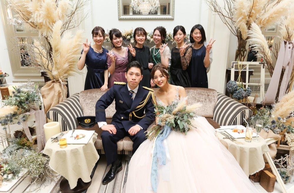 winter weddingの演出画像