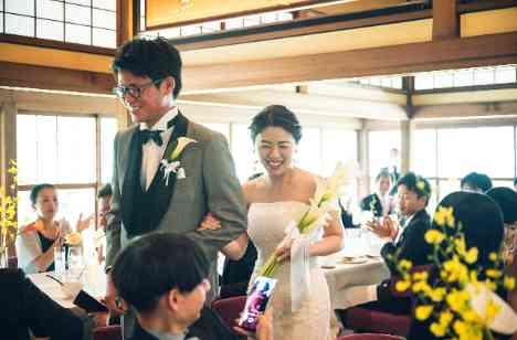 歴史のある建築物でアットホームな親族婚をの披露宴画像