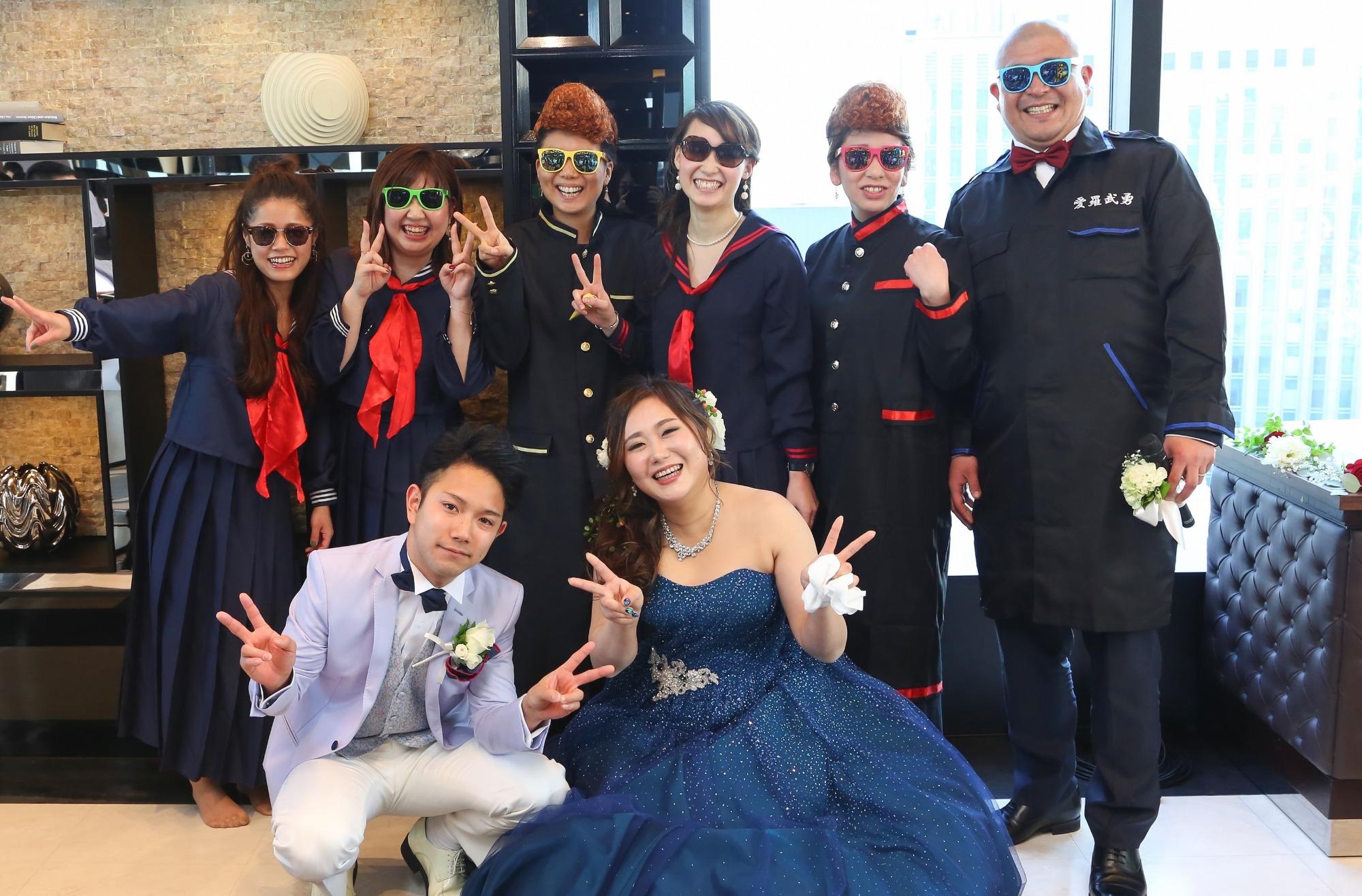 ゲストとお二人との愛情あふれるWedding❤の披露宴画像