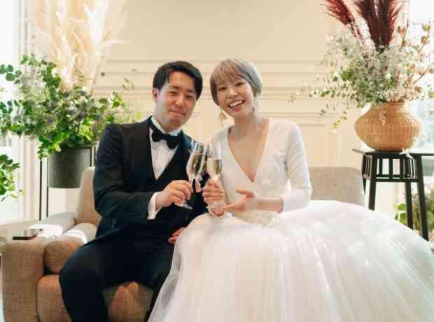 カジュアルにわたしたちらしく、ゲストと愉しむ結婚式の挙式実例画像