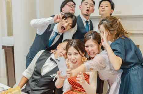 友人にも一緒につくりあげていただくご結婚式の演出画像
