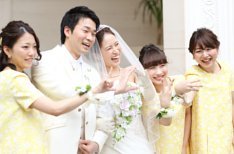 美味しい料理でおもてなし！笑顔溢れるＷＥＤＤＩＮＧの挙式画像