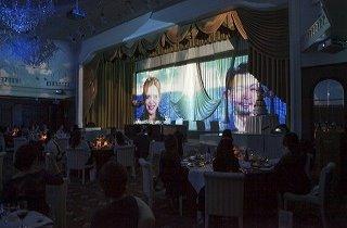 クリスマスウエディングの演出画像