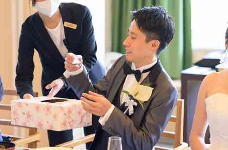 ~感謝~ありがとう、これからよろしくお願いしますの披露宴画像