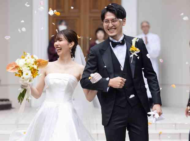 【KOHRIN】ふたりのセンスが光るお洒落Wの挙式実例画像