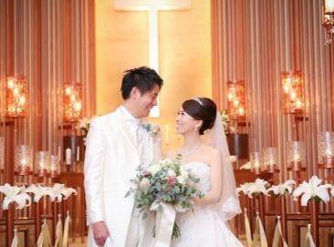 プロポーズされたチャペルでWEDDINGをの挙式実例画像