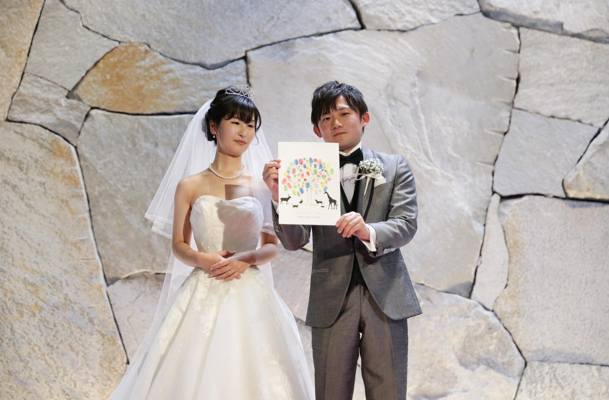 12年間の伝えたい想い~感謝をこめて~の挙式画像