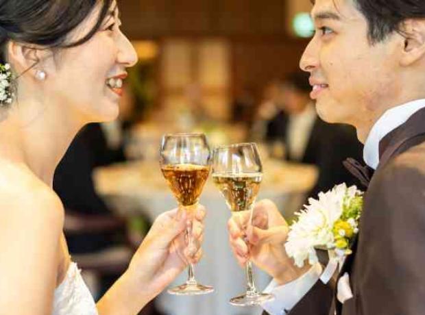 ナチュラルな空間でゲストと楽しい時間を♪の挙式実例画像