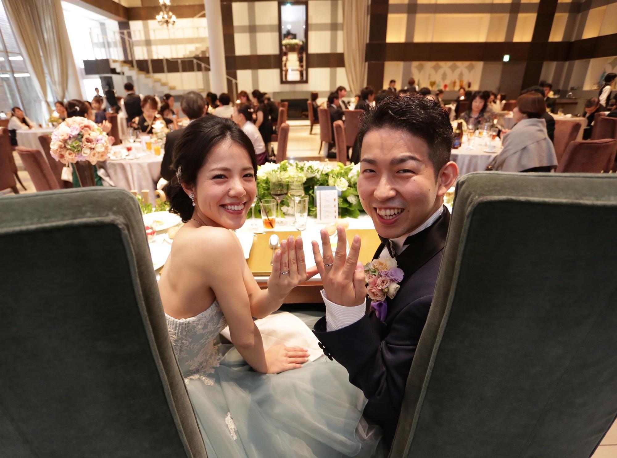 おふたりの人柄溢れる Wedding Party♪の挙式実例画像