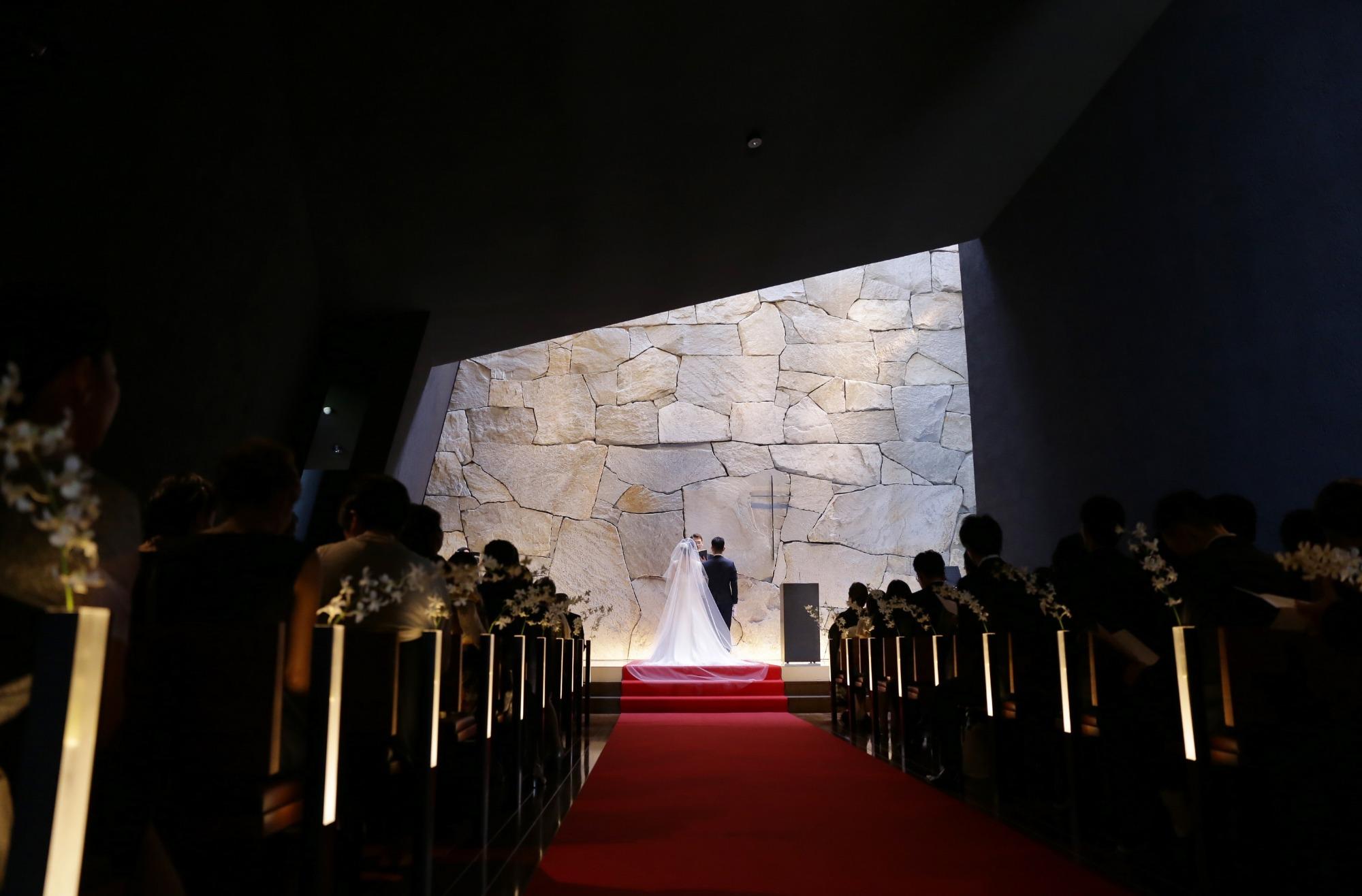 おふたりの人柄溢れる Wedding Party♪の挙式画像