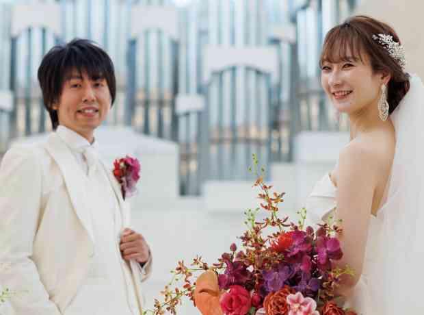 2人のやりたい事をとことん詰め込んでの挙式実例画像