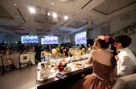 春っぽい可愛さも取り入れたアットホーム結婚式の演出画像