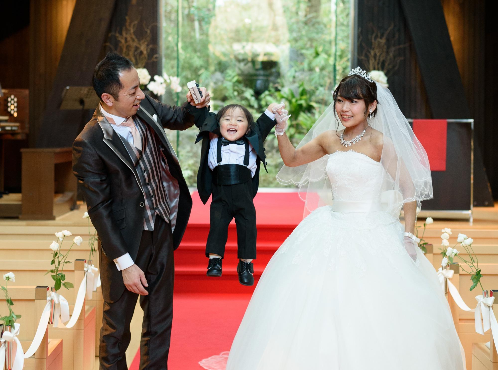 一軒家貸切【2部制】Family Weddingの挙式実例画像