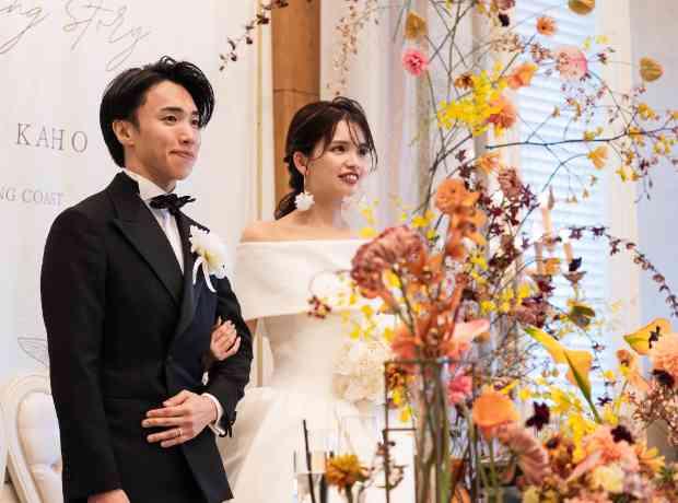 とにかくお洒落に！海外風Weddingの挙式実例画像