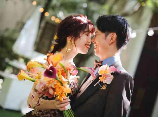 garden party weddingの挙式実例画像