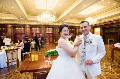 家族への感謝がたくさん溢れた結婚式♪の披露宴画像