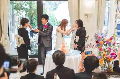 新郎新婦様憧れの海外風ガーデンウエディングの演出画像