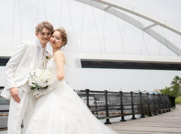 美容師のおふたりのおしゃれWeddingの挙式実例画像