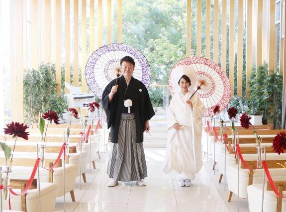 1日1組限定でゲストとゆっくり楽しめた結婚式！の挙式実例画像