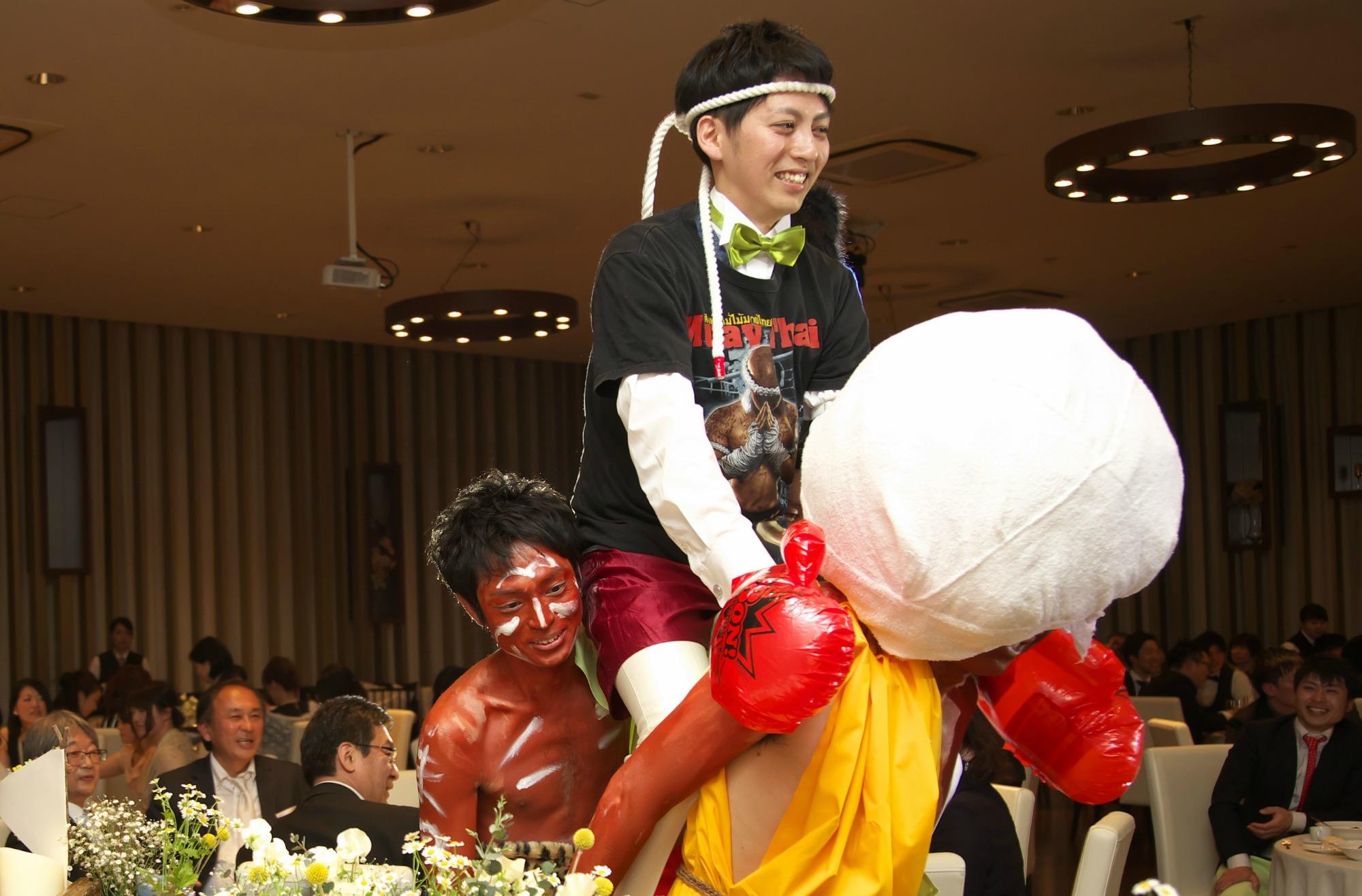 お洒落weddingの披露宴画像