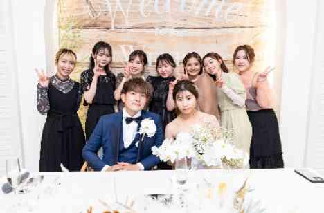 ご新郎ご新婦とお子様のおしゃれWedding✨の披露宴画像