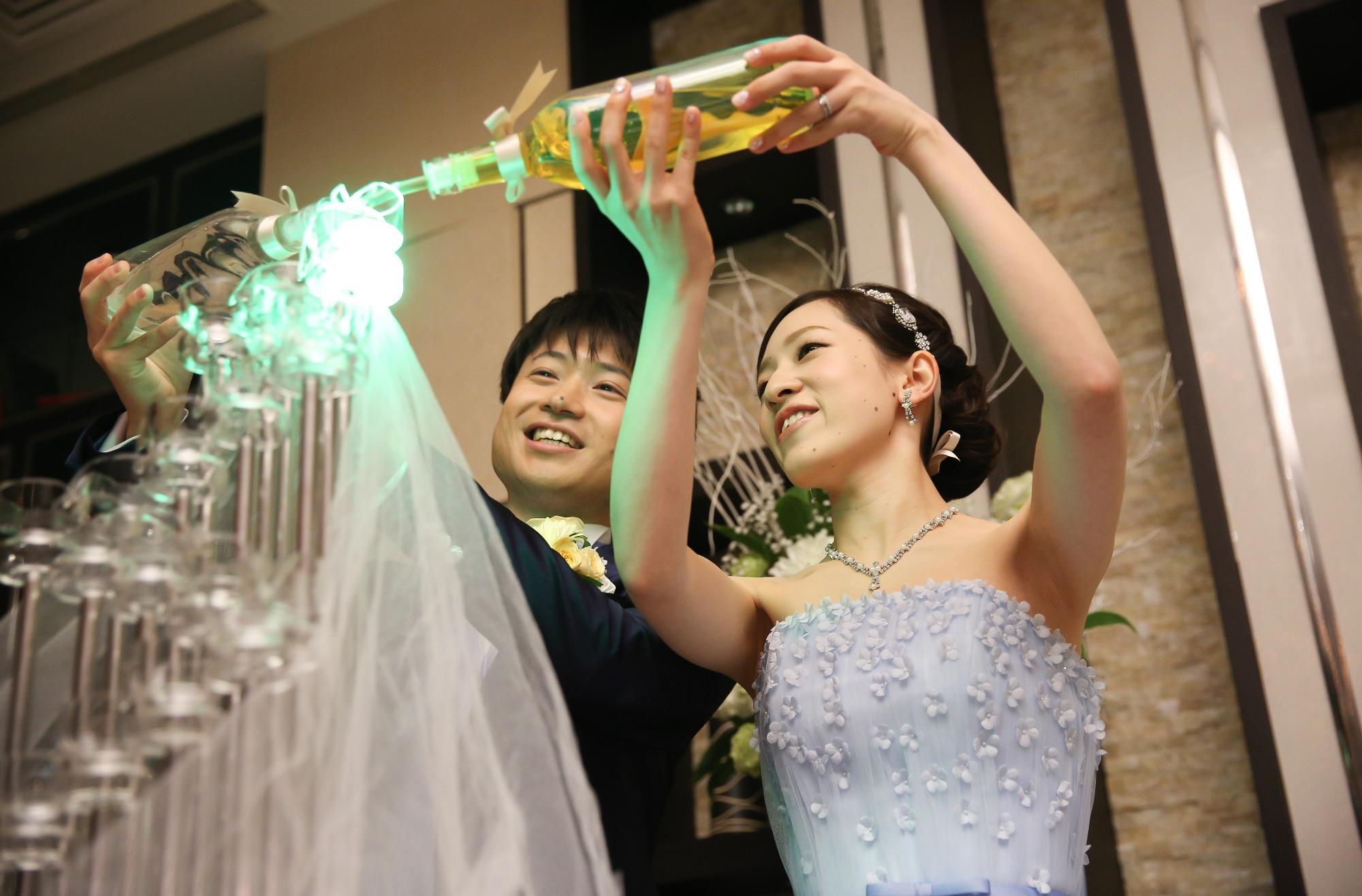 こだわりの結婚式の演出画像