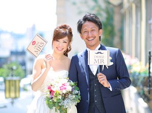 光り輝く笑顔のアフターパーティーWEDDINGの挙式実例画像