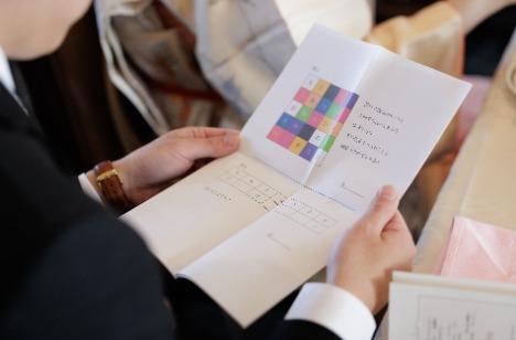 ゲストと一緒に楽しむ★謎解きweddingの演出画像