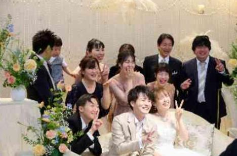 ゲストとの繋がりを大切にした結婚式!の披露宴画像